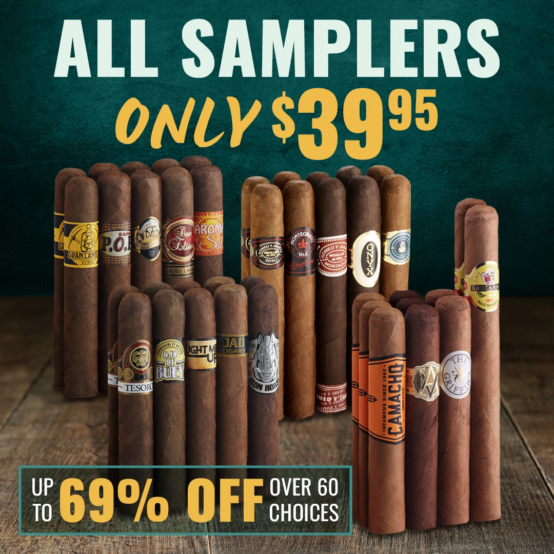 Ultimate Sampler Discounts! Save up to 69% off! 60+ Choices All ONLY $39.95 - Shop Now!