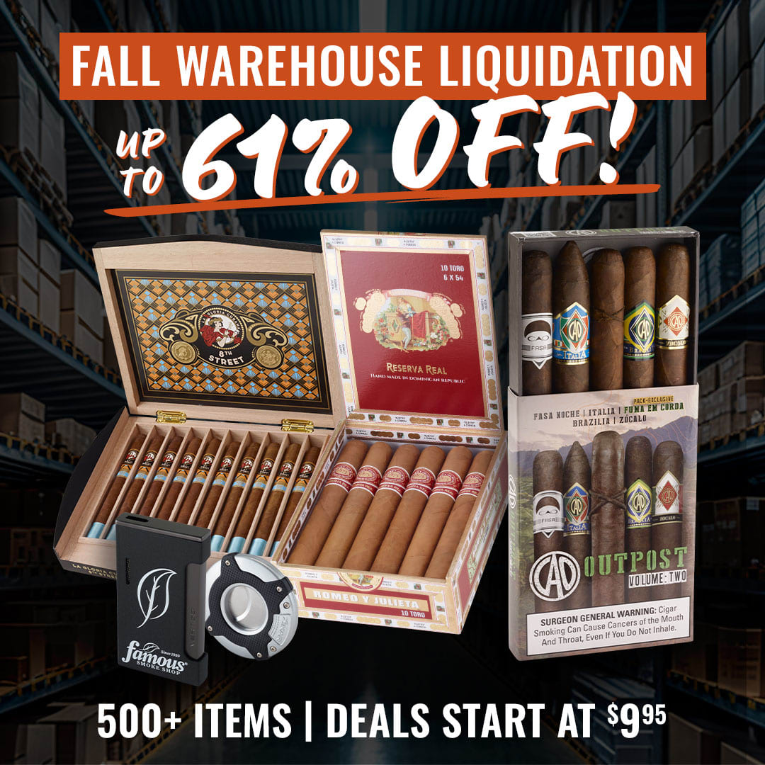 Fall Warehouse Liquidation: Shop 500+ items with savings up to 61% OFF! Deals start at just $9.95 - Shop Famous now!